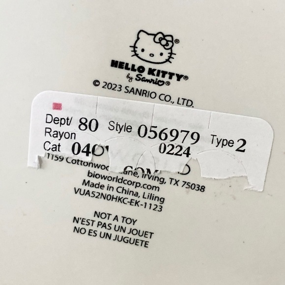 Hello Kitty, Ceramic, Coffee, Mug, Valentines Day, Hearts, Large, 16oz, Mug, NWT - Picture 8 of 10